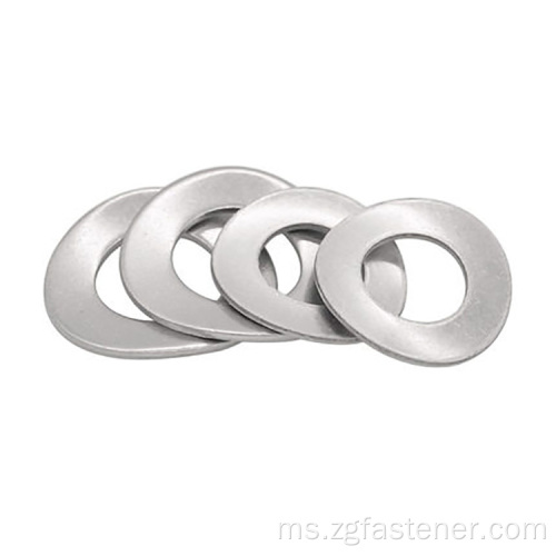 Keluli tahan karat Wave Spring Washers GB955 M3-M20